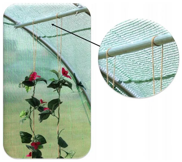 Záhradný fóliovník 3m x 2m x 2m GARDEN LINE - TUN5552