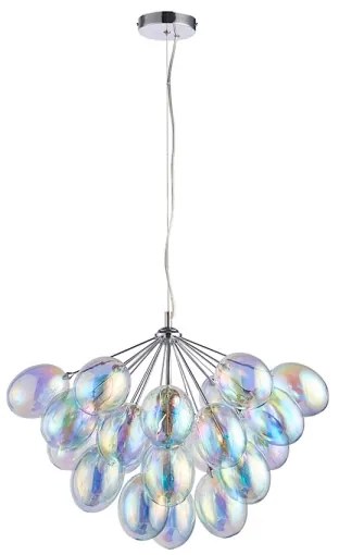 Endon 76450 - Závesný luster INFINITY na lanku 6xG9/28W/230V pestrofarebný