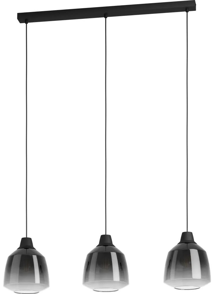 Eglo 43822 - Luster na lanku SEDBERGH 3xE27/40W/230V