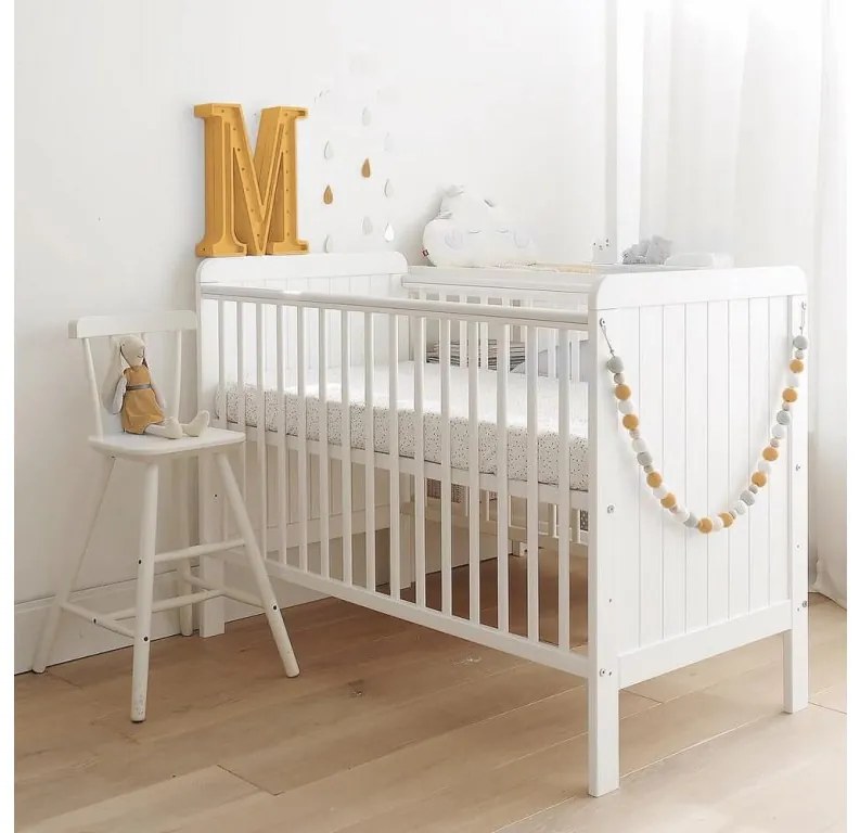 WO Detská postieľka Country Cot 120x60 Variant úložný box: Bez úložného boxu