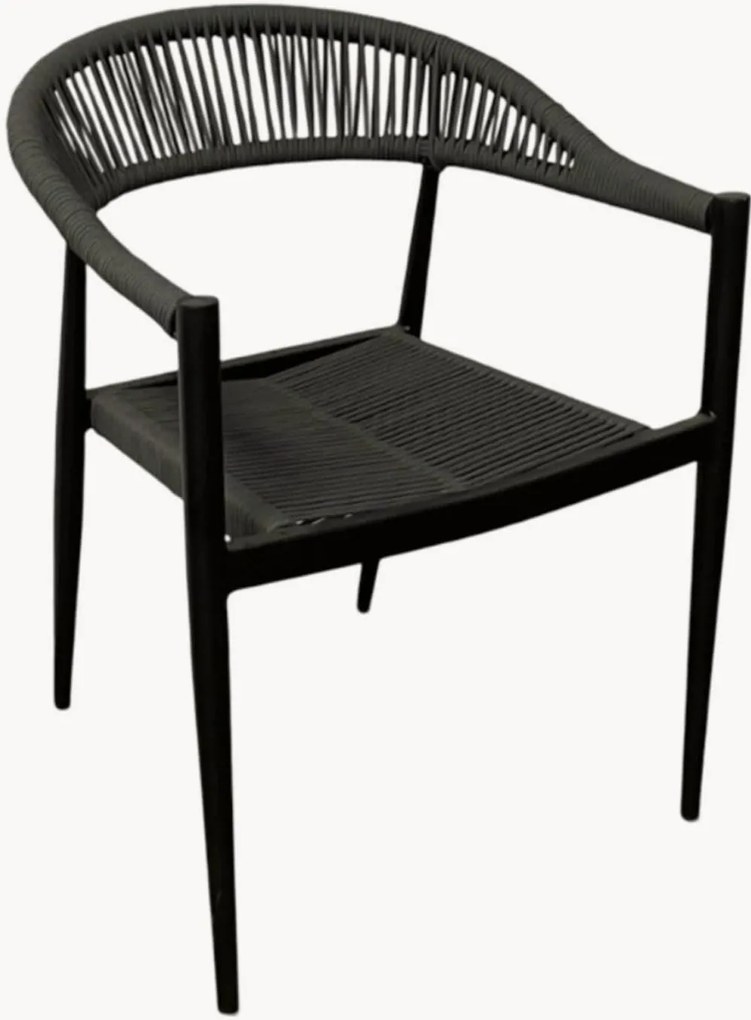 Záhradná stolička's opierkami a poduškou Kreta