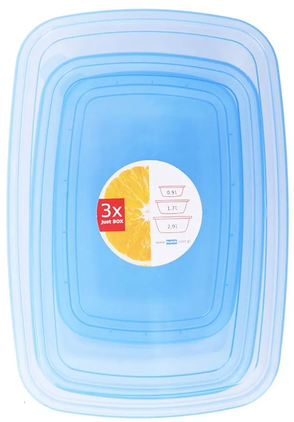 Sada nádob JUST BOX 0,9/1,7/2,9L 636-00