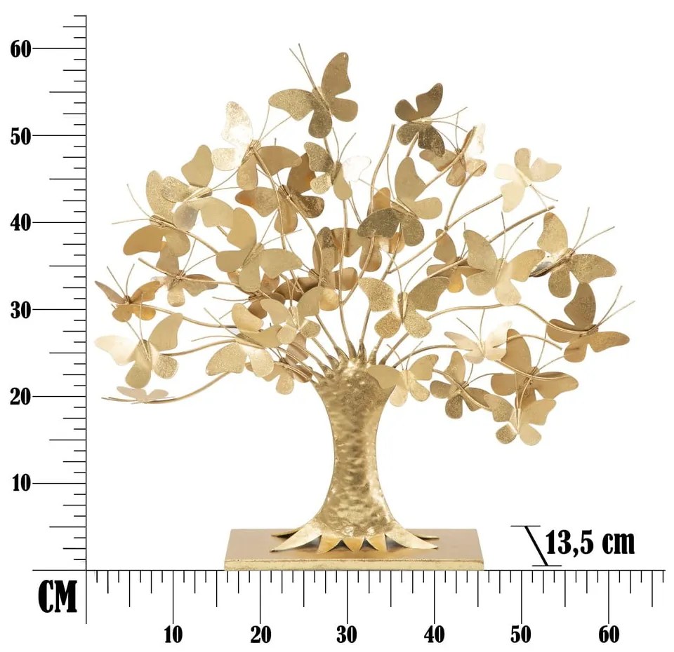 Dekorácia v zlatej farbe Mauro Ferretti Tree of Life, výška 60 cm