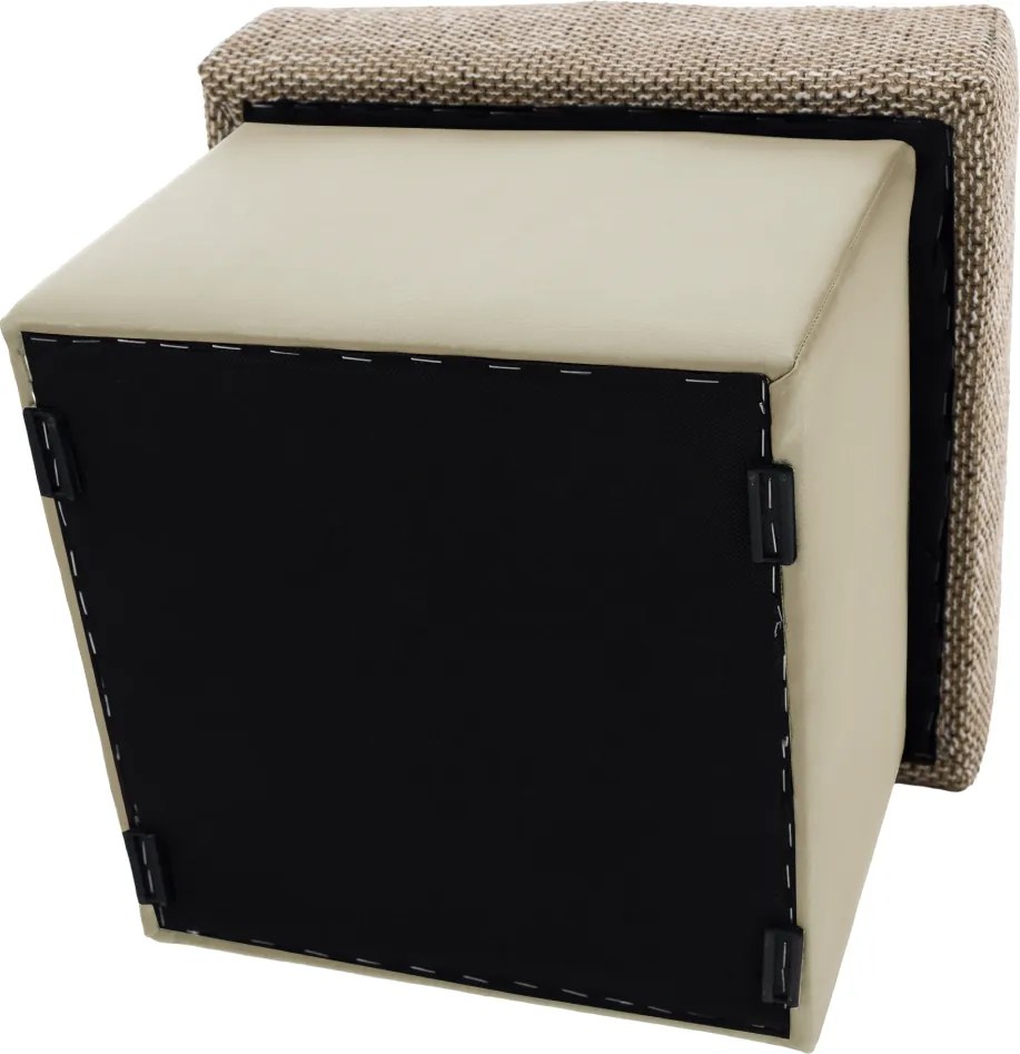 Taburetka T1 - cappuccino / béžová