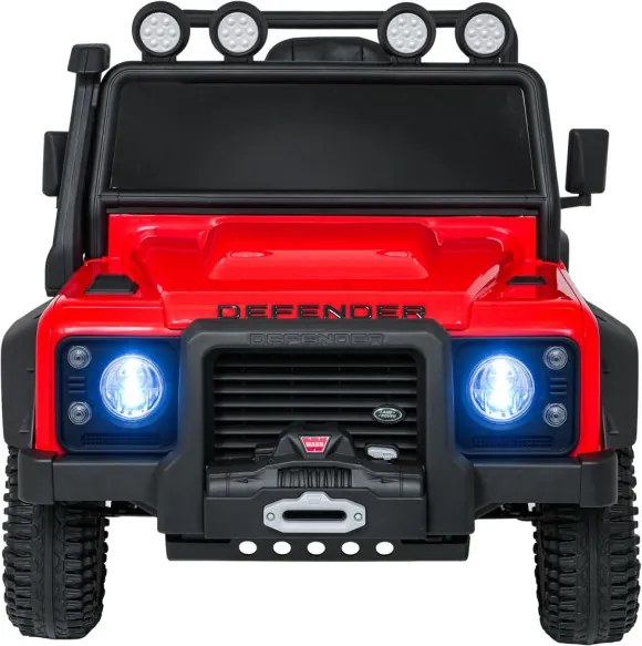 Elektrické autíčko Land Rover Defender 110 SVX červené