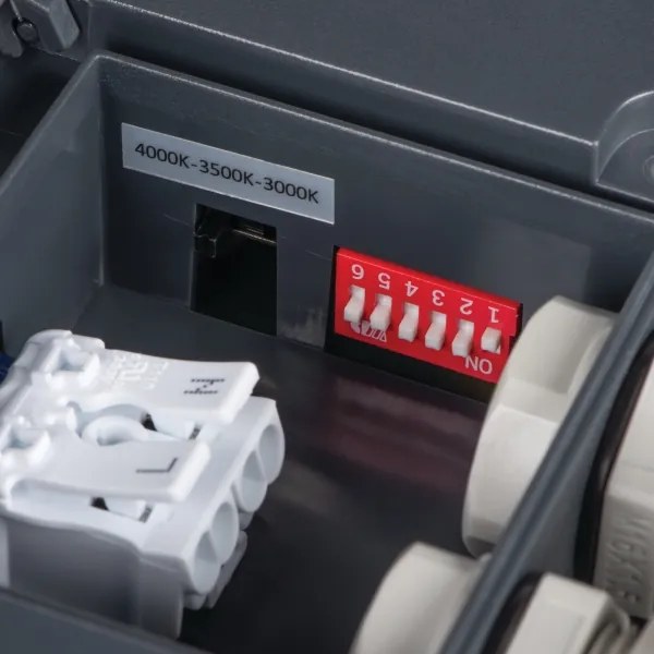 Kanlux 38788 - LED Vonk. sv. so senz. BENO 12/18W/230V 3000/3500/4000K IP65 ant.