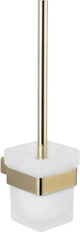 Mexen Pavo WC kefa, zlatá - 7030450-50