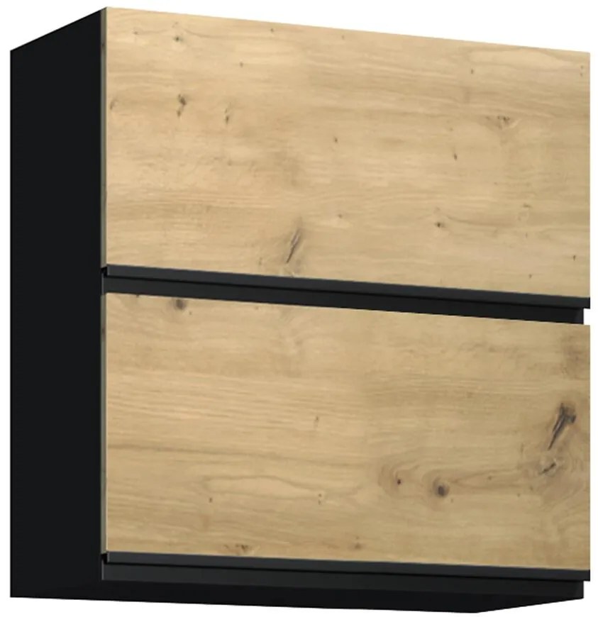 Kuchynská Skrinka Industry G60U čierna/artisan