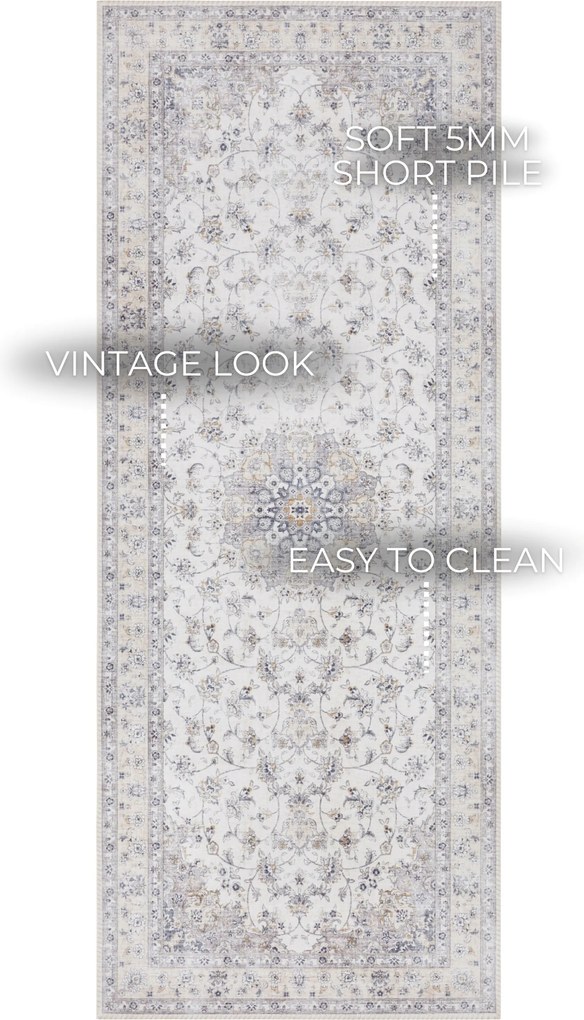 Kusový koberec Imagination 104201 Light/Grey z kolekcie Elle, 200x290, šedá, obývacia izba, ELLE Decoration