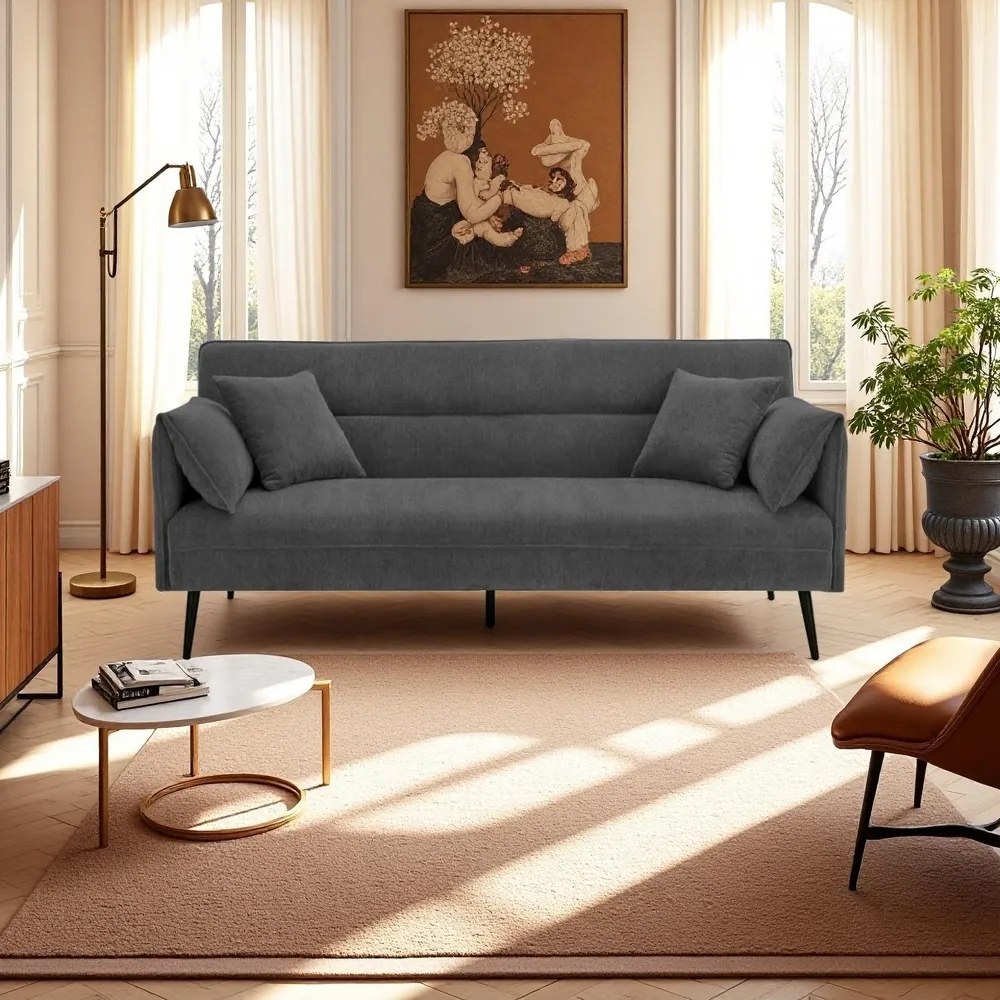 Rozkladacia sofa Catini AMELIA sivá