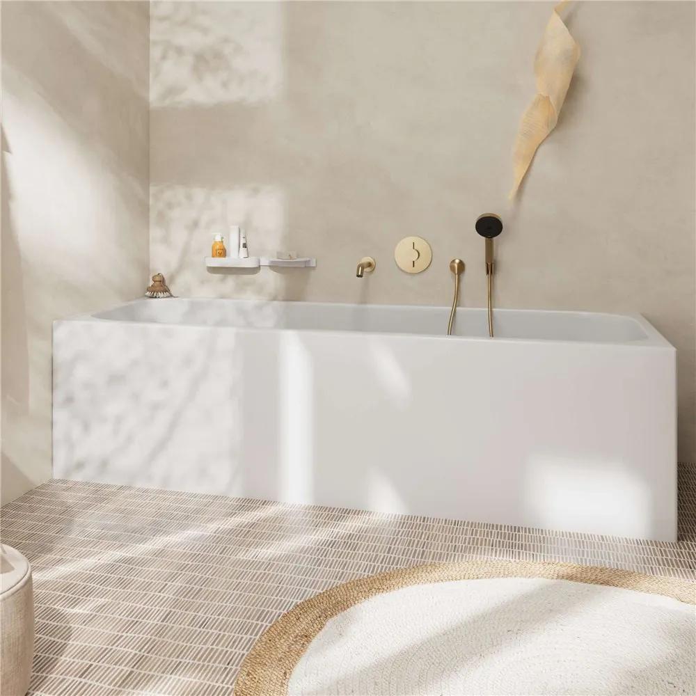HANSGROHE Pulsify Select S ručná sprcha 3jet Relaxation, priemer 105 mm, kartáčovaný bronz, 24110140
