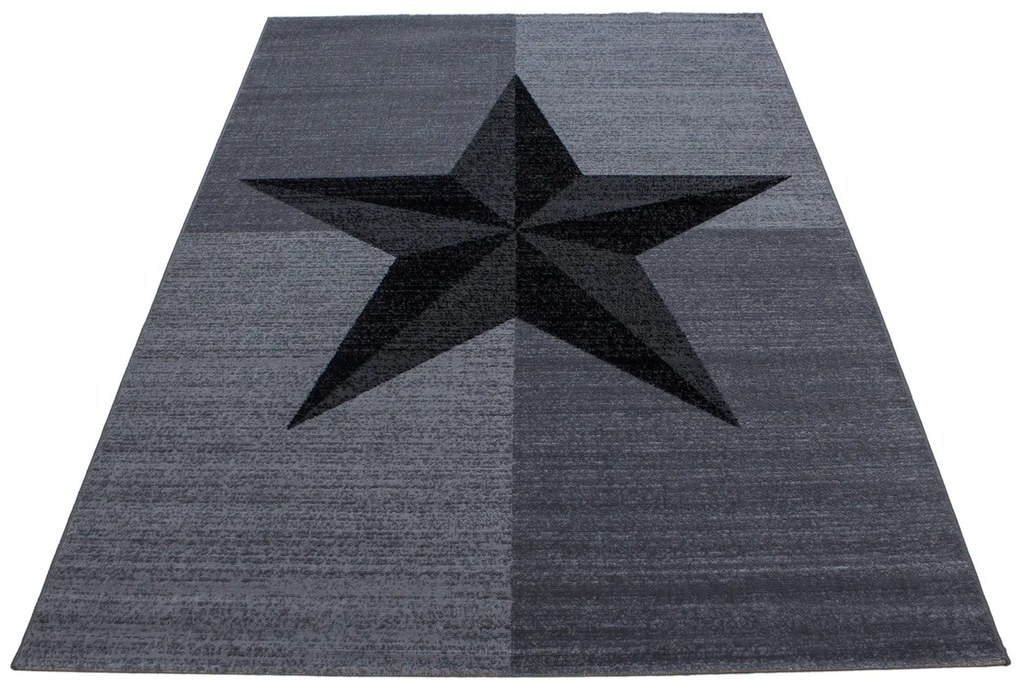 Ayyildiz, Kusový koberec Plus 8002 grey, 80x150, šedá, chodba / predsieň