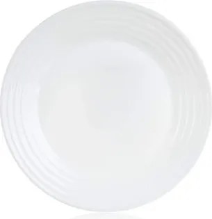 Dezertný tanier Harena 19 cm, biele sklo%