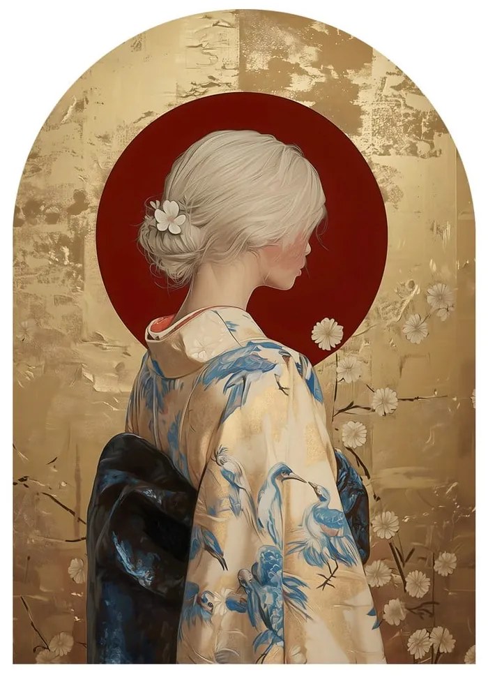 Sklenený obraz 70x100 cm Rukia – Styler