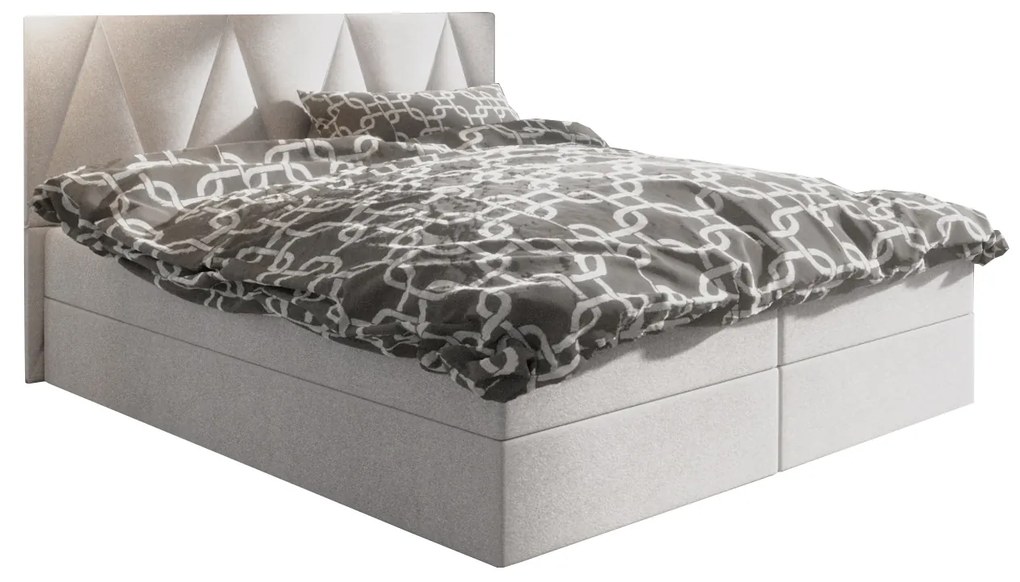 Manželská posteľ Boxspring 140 cm Fade 3 (béžová) (s matracom a úložným priestorom). Akcia -20%. Vlastná spoľahlivá doprava až k Vám domov. 1046504