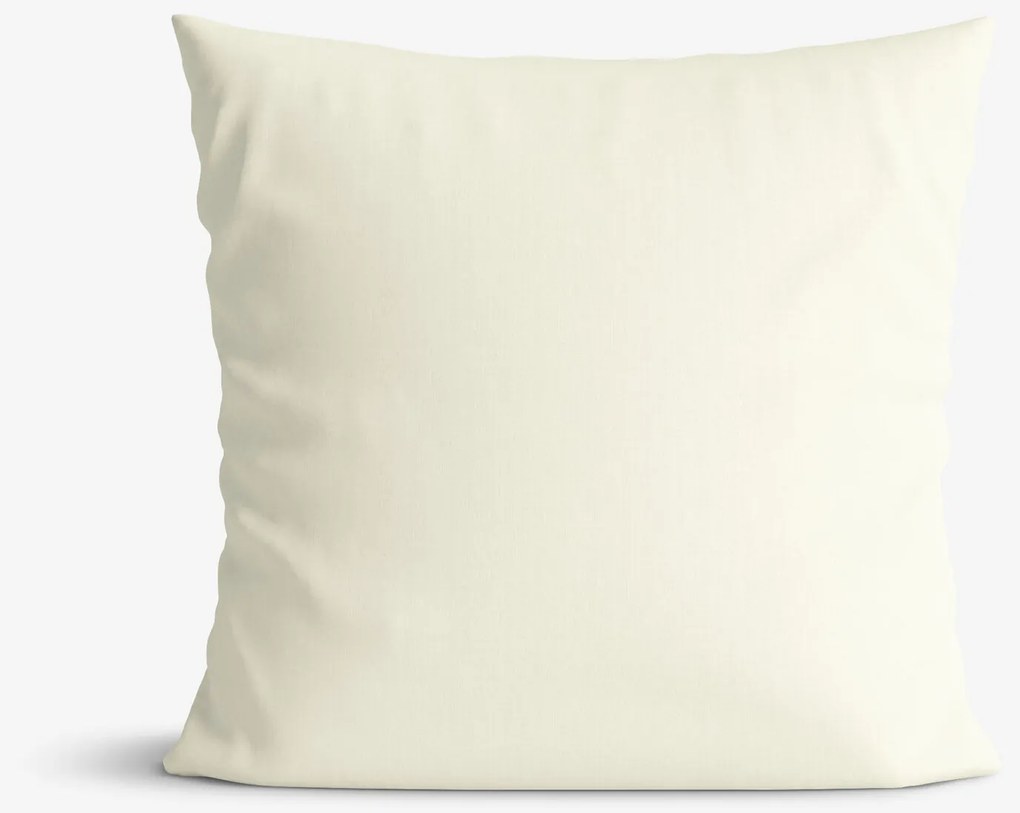 Goldea dekoračná obliečka na vankúš - smotanová 40 x 40 cm