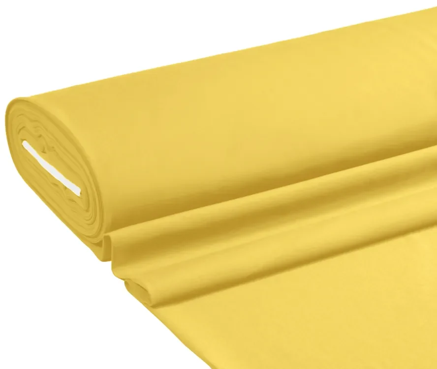 Biante Dekoračný oválny obrus Rongo RG-090 Svetlo žltý 50x100 cm