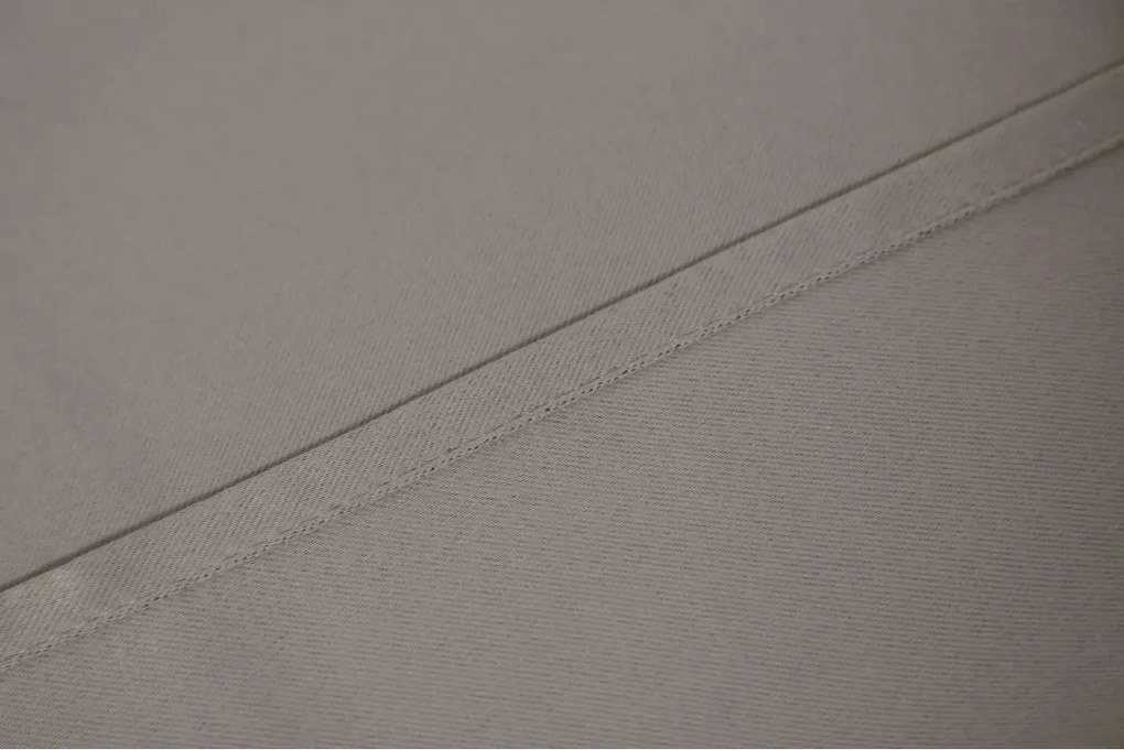 Záves OXFORD 140x270 cm, sivo-hnedý Zavesenie: Riasiaca páska