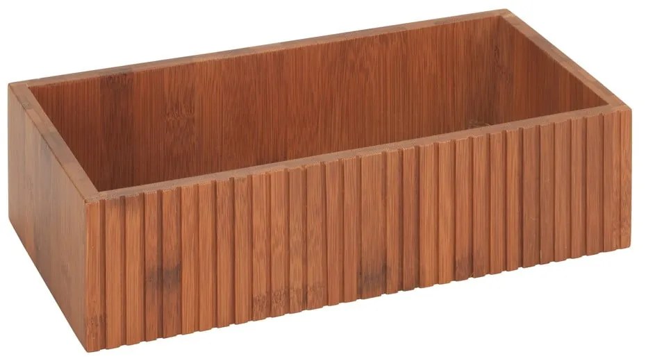 Bambusový úložný box v prírodnej farbe 30x15x8 cm Mera – Wenko