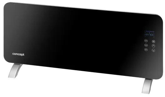Concept KS4010 - Elektrický priamotop/konvektor 2000W IP24 čierna+diaľkové ovládanie