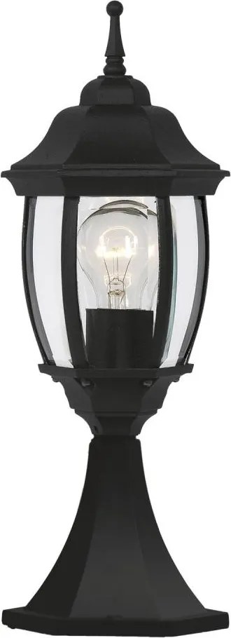 Lucide 11834/01/30 - Vonkajšia lampa TIRENO 1xE27/60W/230V čierna
