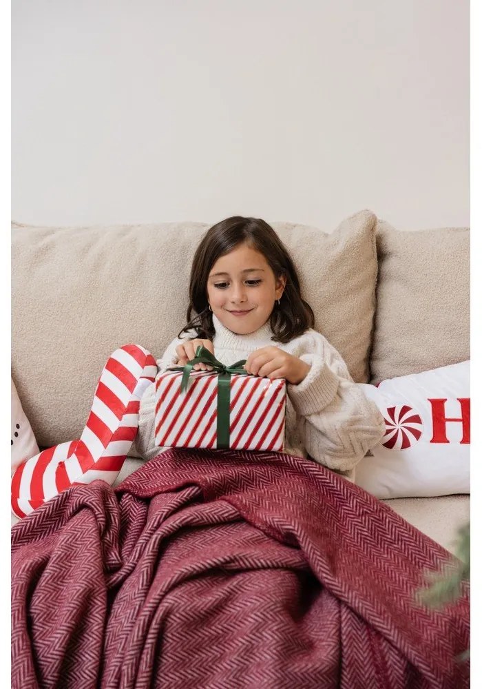 Dekoračný vankúš s vianočným motívom 50x30 cm Candy Cane - Catherine Lansfield