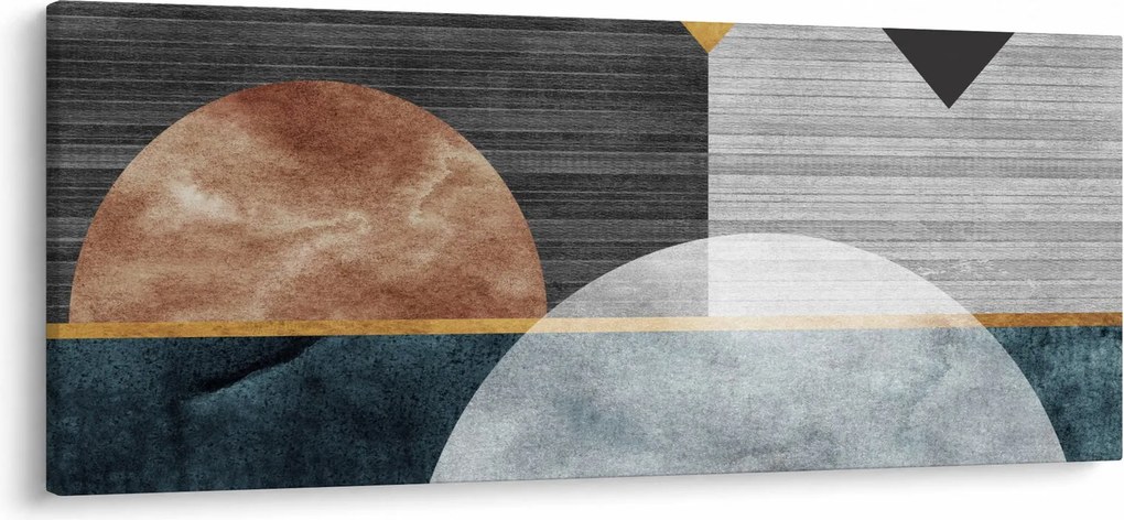 Obraz - Tvary a textúry (120x50 cm)