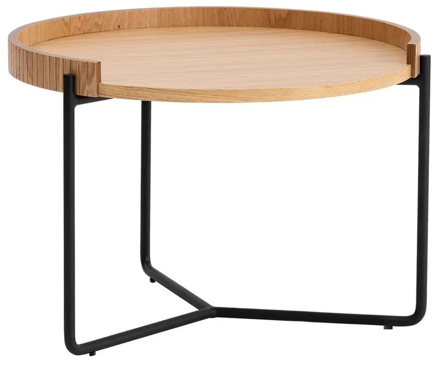 Odkladací stolík Mandy Natural, 2 ks