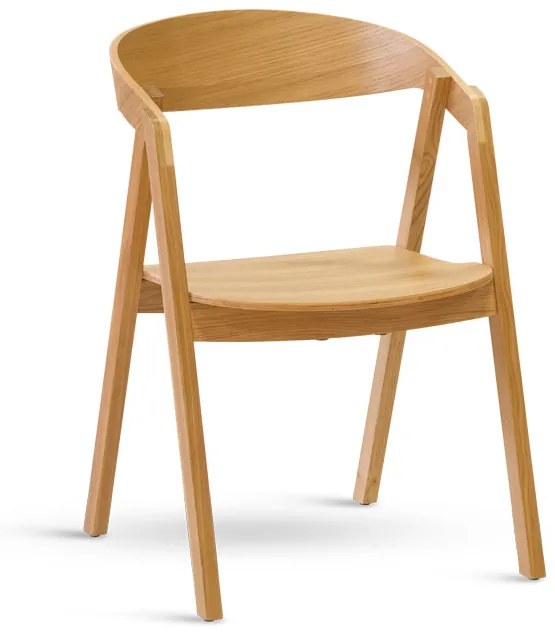 Stima stolička GURU buk s masívnym sedákom Odtieň: Buk