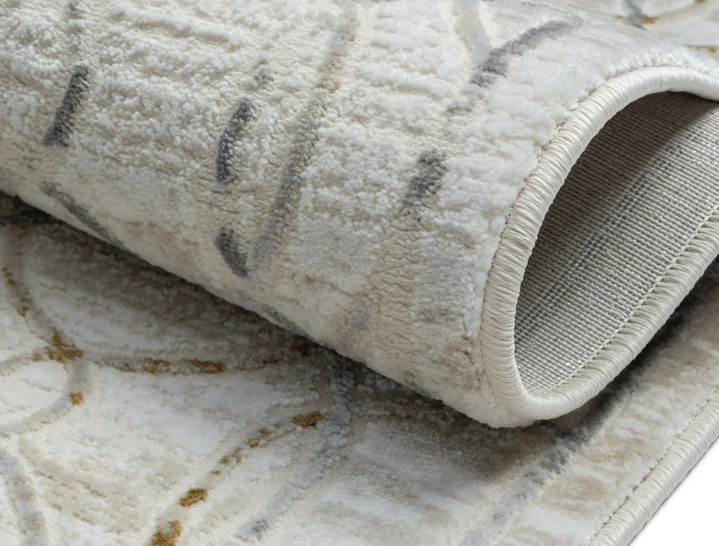 Kusový koberec My Floor creme, 160x230, šedá, chodba / predsieň, My Flair