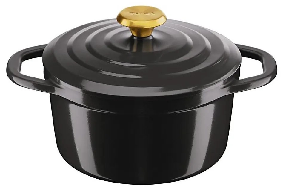 Tefal Kastrol AIR 20 cm s pokrievkou, antracit