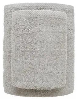 Bavlnený uterák Irbis 70x140 cm svetlo šedý