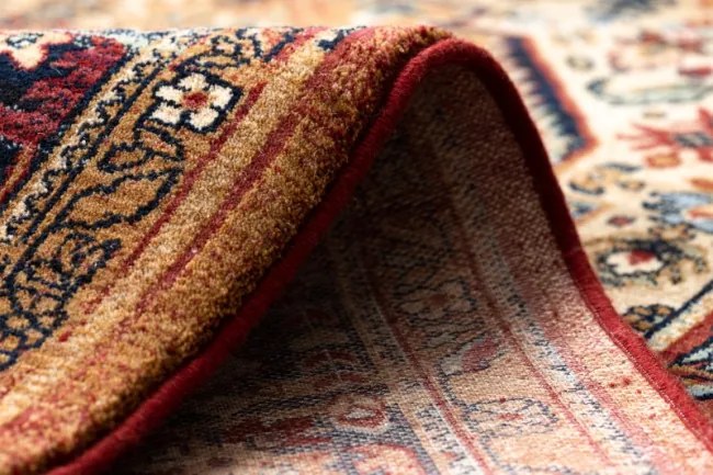 Koberec KESHAN Ornament orientálny 7518/53528 béž / granát