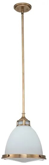 Hinkley HK-AMELIA-P-M-HB - Luster na tyči AMELIA 1xE27/60W/230V mosadz