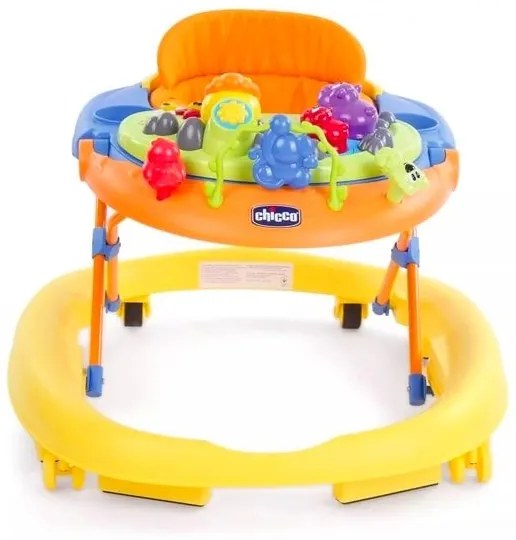 Chicco - Chodítko WALKY TALKY 2xAA žltá/modrá