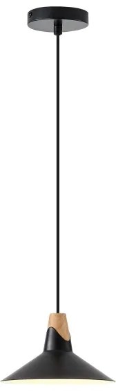 Luster na lanku 1xE27/15W/230V čierna