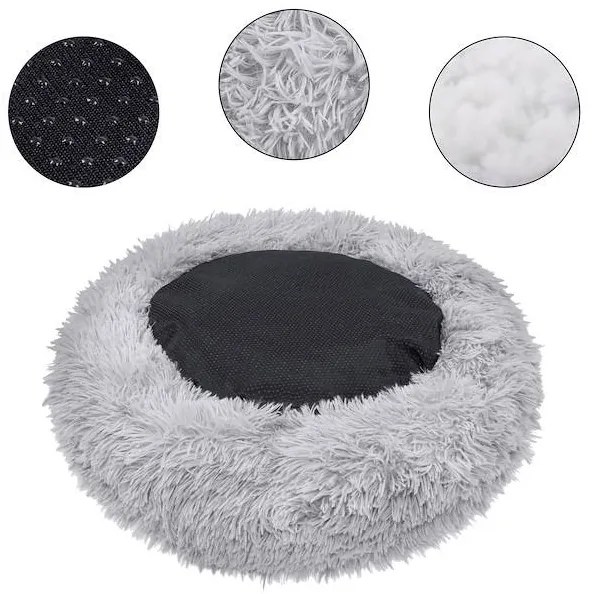 Pelech 120 cm SPRINGOS PA0129- sivý