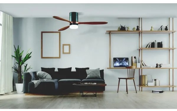 Zambelis 19144 - LED Stropný ventilátor LED/15W/230V 3000/4000/6000 + DO