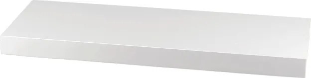 Nástenná polica 60 cm biela P-001 WT lesk
