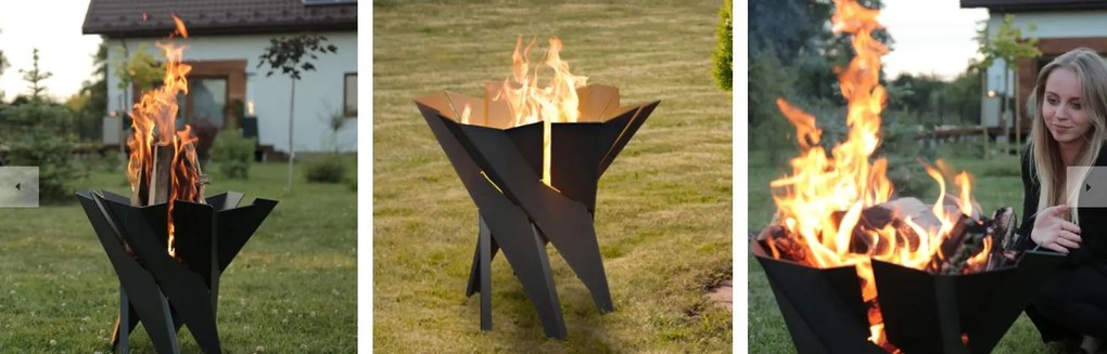 Kovové ohnisko Basket