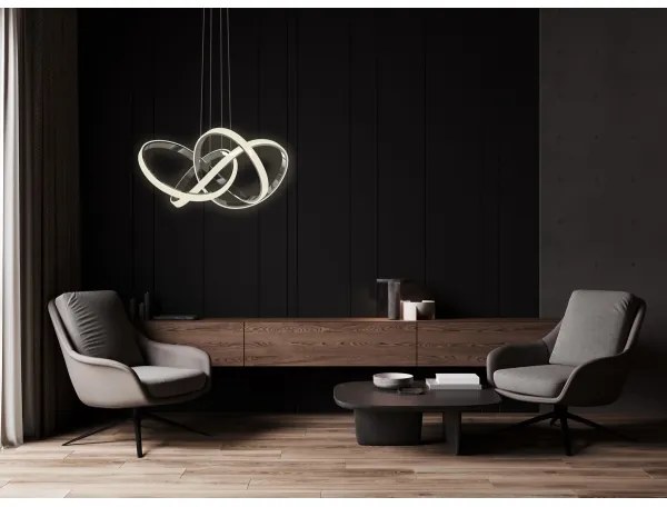 Wofi 6134-105L - LED Stmievateľný luster na lanku INDIGO LED/50W/230V