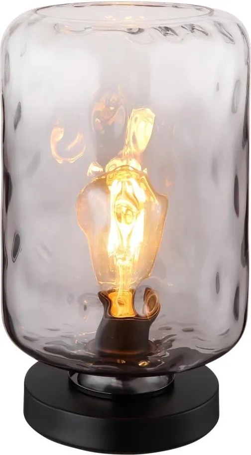 Globo 16046TS - Stolná lampa DARINA 1xE27/60W/230V šedá