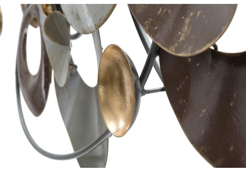 Kovová závesná dekorácia Mauro Ferretti Planet, 120 x 58 cm