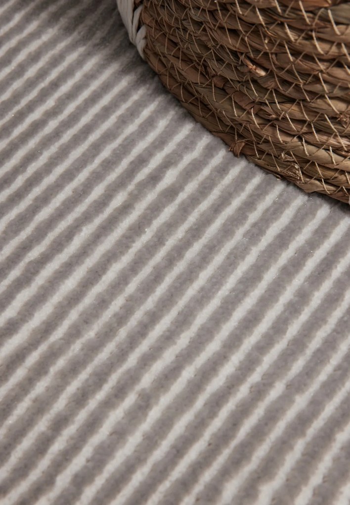 Kusový koberec Perles 106186 Cream Grey z kolekcie Elle, 200x280, šedá, obývacia izba, ELLE Decoration