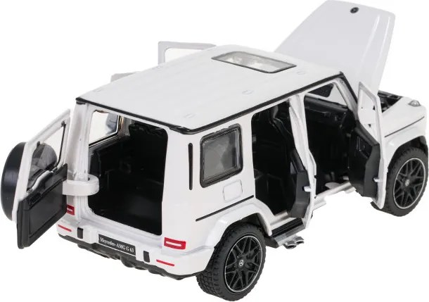 Model auta Mercedes-Benz AMG G63 RASTAR 1:32 biely