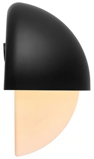 Nordlux - Vonkajšie nástenné svietidlo SCORPIUS 1xE14/15W/230V IP44 čierna