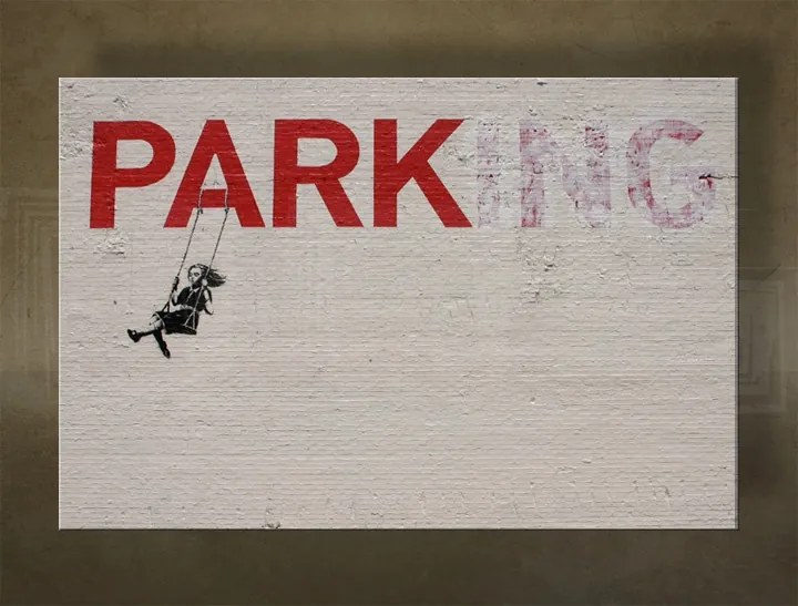 Obraz na plátne Street ART – Banksy