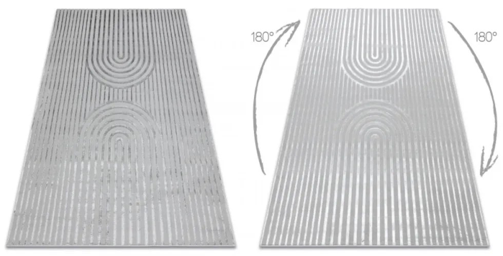 Kusový koberec Trigna striebornosivý 240x330cm