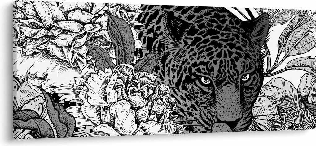 Obraz - Exotická záhrada (120x50 cm)