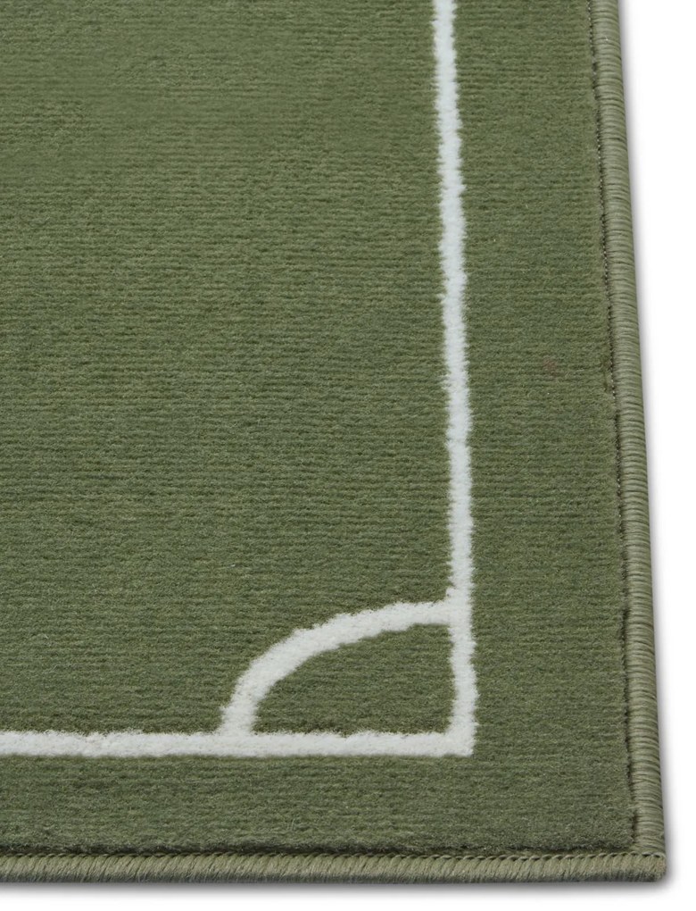 Hanse Home, Detský koberček Adventures 105526 Green, 160x220, zelená, detská izba
